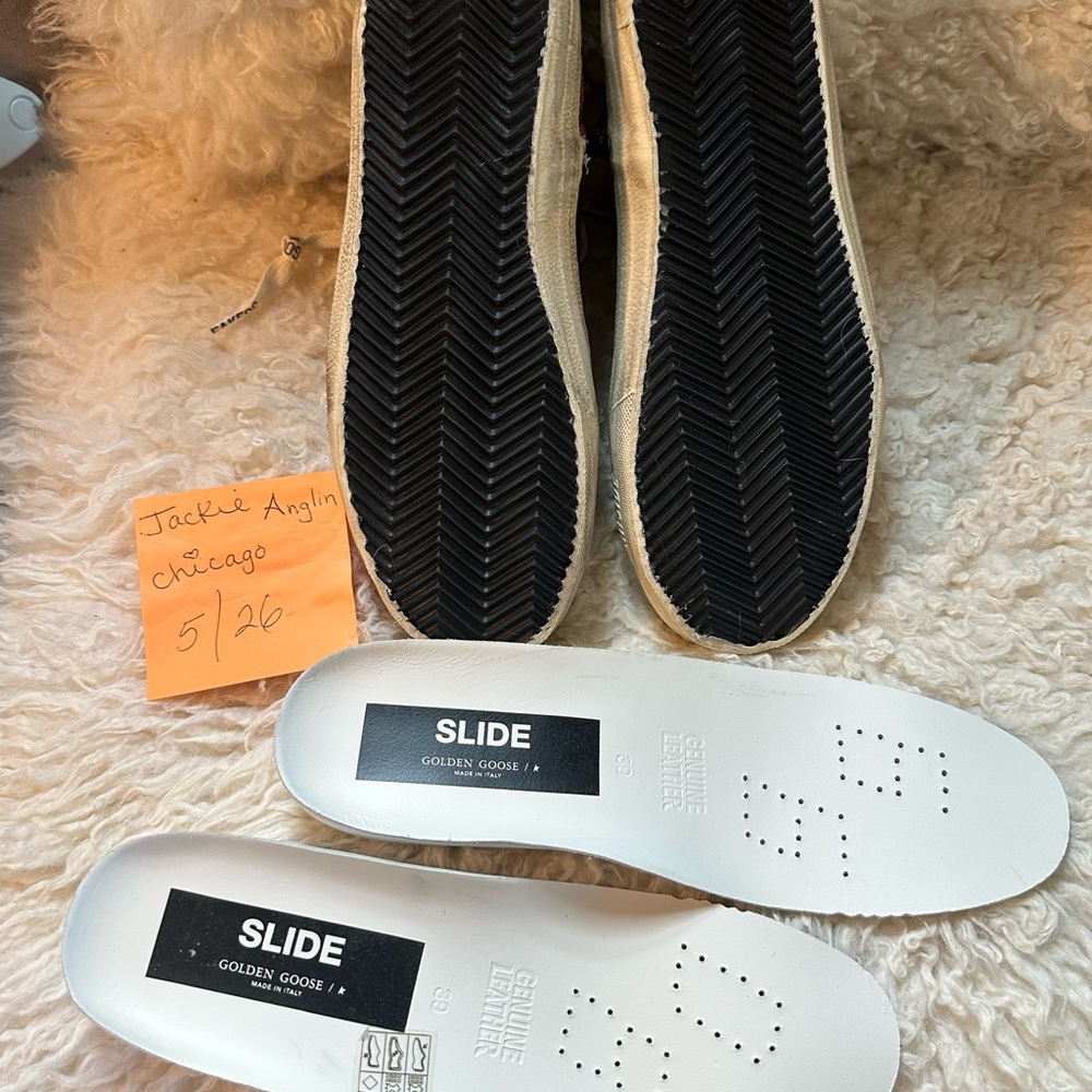Authentic Golden Goose Slides - Picture 4 of 5
